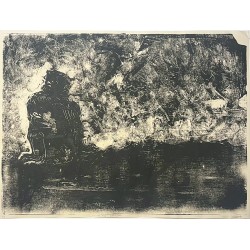 Monotype 1 “Sitting man”, 2023