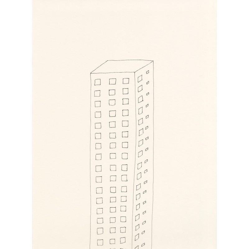 Lorraine Féline Untitled. 2020. Pigma ink on paper. 29,6 x 21 cm