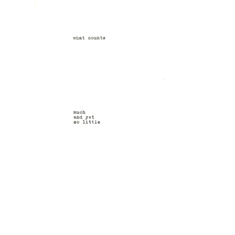 What Counts, 2024