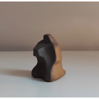 Puzzleman.  Stylized abstract sculpture, 2019