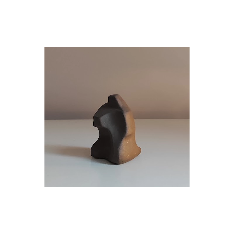 Puzzleman.  Stylized abstract sculpture, 2019